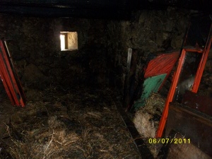 Extinguido un incendio nunha casa abandonada en Souto de Vigo, no concello de Dodro